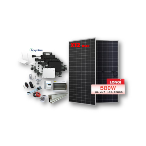 SET OnGrid Hoymiles 6.6Kwp 3Phase