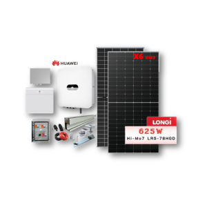 Hybrid Huawei 3.7Kwp 1Ph + Battery Huawei 7Kwh