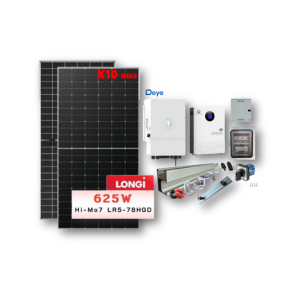 Deye 5.5Kwp 3Phase + Battery Backup LifePO4 5Kwh